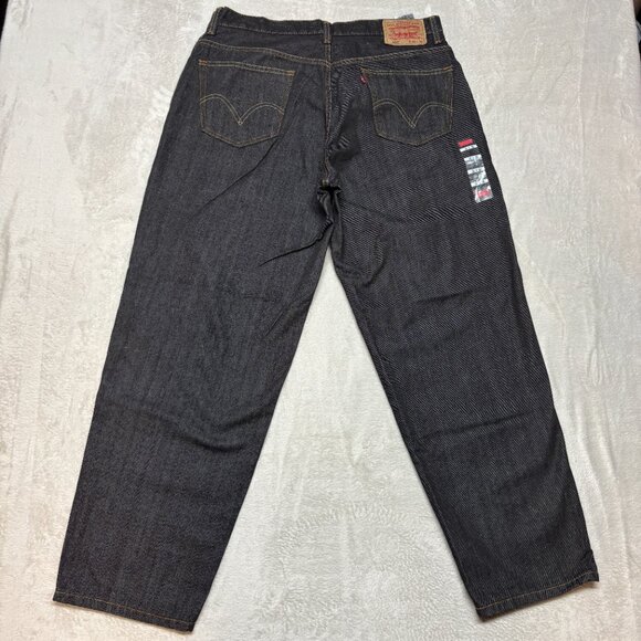 NEW Levi 560 Jeans 36x30 Loose Fit Slightly Tapered Leg Baggy Relaxed Y2K Black - Picture 3 of 6